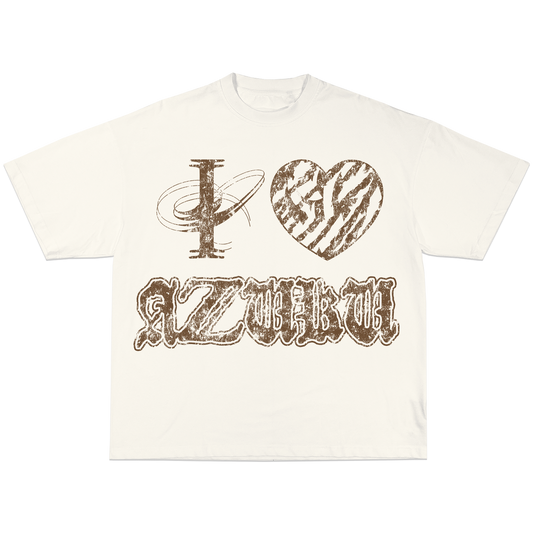 I LOVE AZUKU 2 - (OFF WHITE - BR)