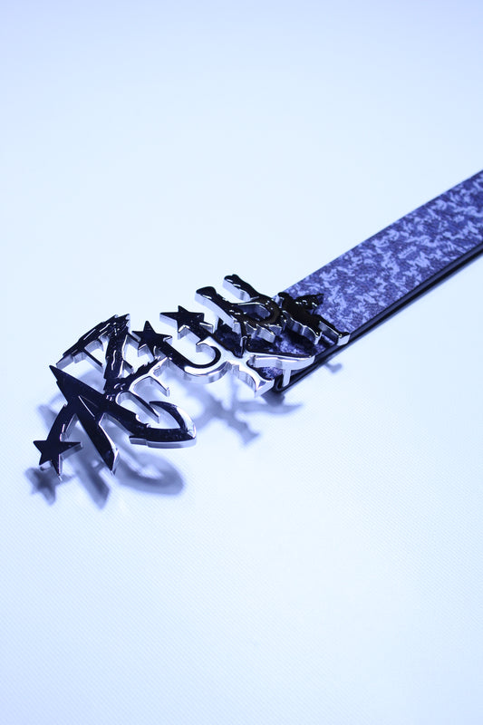 BLUE DIGITAL CAMO BELT (PRE-ORDER)