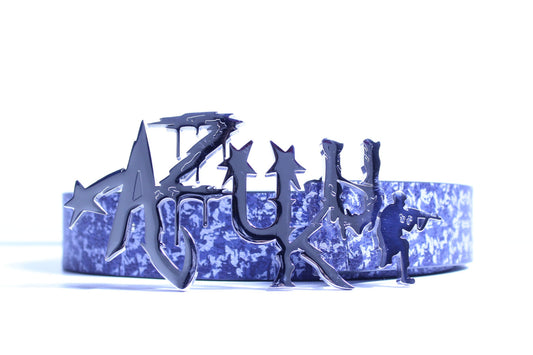 BLUE DIGITAL CAMO BELT (PRE-ORDER)