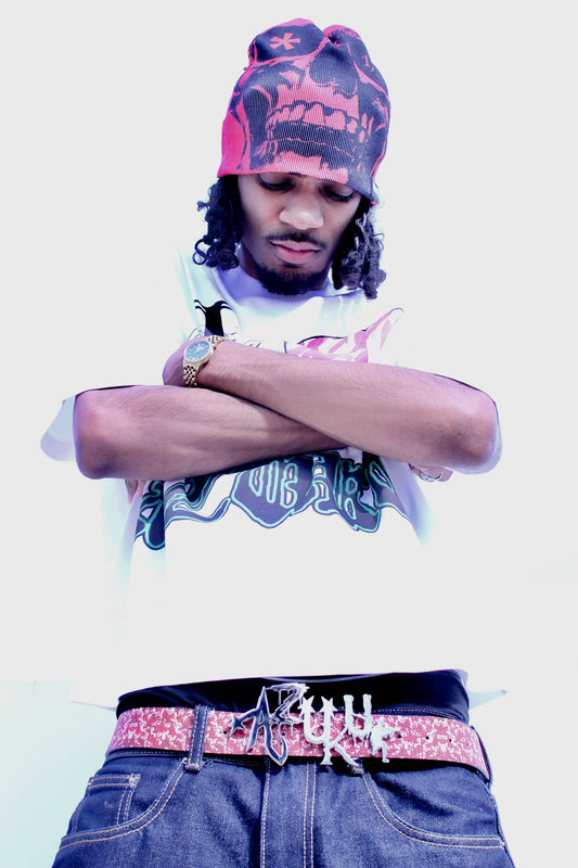 RED DIGITAL CAMO BELT (PRE-ORDER)